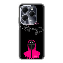 Чохол Гра в кальмара для Infinix Hot 40 – Охоронець