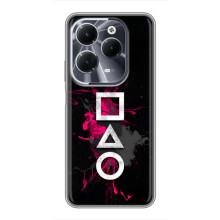 Чохол Гра в кальмара для Infinix Hot 40 – Ранги