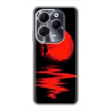 Літній Чохол на Infinix Hot 40 – Червоний Захід сонця