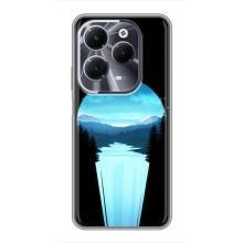 Літній Чохол на Infinix Hot 40 – Синій Водоспад