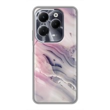 Мраморный чехол на Infinix Hot 40 (VPrint) (Пурпурный Мрамор)