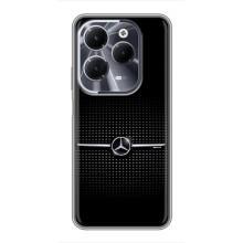 Силіконовий бампер з картинкою машини на Infinix Hot 40 – Mercedes