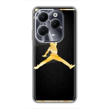 Силиконовый Чехол Nike Air Jordan на Инфиникс ХОТ 40 (Джордан 23)