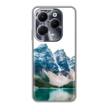 Силиконовый чехол с КАРТИНКАМИ лето для Infinix Hot 40 (AlphaPrint) (Гори)