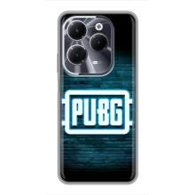 Чехол (TPU) с картинкой "Лого Пабг" на Инфиникс ХОТ 40 – Лого PUBG