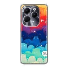 Силіконовий чохол з котиком для Infinix Hot 40 (Mew)