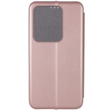 Кожаный чехол (книжка) Classy для Infinix Hot 40i / Spark Go 2024 / Spark 20 – Rose Gold