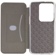 Кожаный чехол-книжка Classy для Infinix Hot 40i / Spark Go 2024 / Spark 20 – Серый