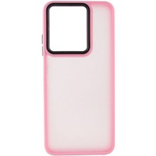 Чехол TPU+PC Lyon Frosted для Infinix Hot 40i / Spark Go 2024 / Spark 20 – Розовый