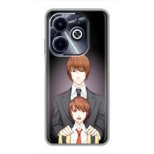 Чохли з героями АНИМЕ на Infinix Hot 40i – Ягамі виріс