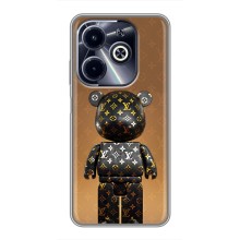 Чехлы для Infinix Hot 40i - Bearbrick Louis Vuitton (PREMIUMPrint)