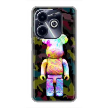 Чехлы для Infinix Hot 40i - Bearbrick Louis Vuitton (PREMIUMPrint) – Яркий Bearbrick