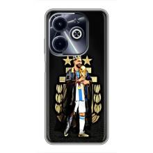 Чохли для Infinix Hot 40i (Leo чемпіон) (AlphaPrint) (Мессі Король)