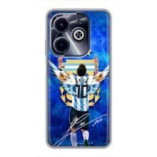 Чохли для Infinix Hot 40i (Leo чемпіон) (AlphaPrint) (Мессі збірна)