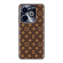 Чехлы Луи Витон для Infinix Hot 40i (AlphaPrint - LOUIS VUITTON) (фон LOUIS VUITTON)