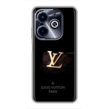 Чехлы Луи Витон для Infinix Hot 40i (AlphaPrint - LOUIS VUITTON) (ремешок LV)