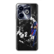 Чехлы Месси для Infinix Hot 40i (AlphaPrint) (Lionel Messi)