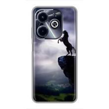 Чохли з зображенням різних тварин на Infinix Hot 40i (Кінь)