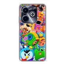 Чехлы Brawl Stars для Infinix Hot 40i (AlphaPrint)