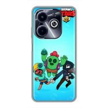 Чехлы Brawl Stars для Infinix Hot 40i (AlphaPrint)