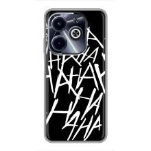 Чехлы с картинкой Джокера на Infinix Hot 40i (Хахаха)