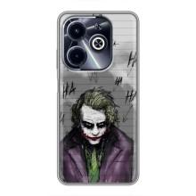 Чехлы с картинкой Джокера на Infinix Hot 40i (Joker клоун)