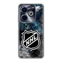 Чехлы с принтом Спортивная тематика для Infinix Hot 40i – NHL хоккей