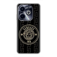 Чехлы VERSACE для Инфиникс ХОТ40 ай (PREMIUMPrint) (Лого Версаче)