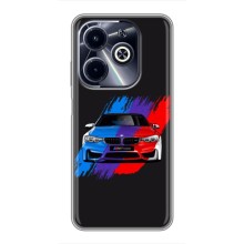 Чехол BMW для Инфиникс ХОТ40 ай – Цветная БМВ