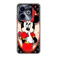 Чехол Disney Mouse Infinix Hot 40i (PREMIUMPrint) – Минни Маус ЛВ