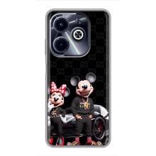 Чехол Disney Mouse Infinix Hot 40i (PREMIUMPrint) – Семья Маусов