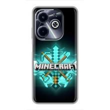 Чохол майнкрафт для Infinix Hot 40i – MineCraft 2