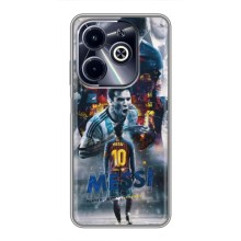 Чехол Месси футболист для Infinix Hot 40i (Коллаж Месси)