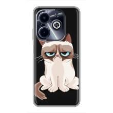 Чехол на тематику: Коты для Infinix Hot 40i – Взгляд кота