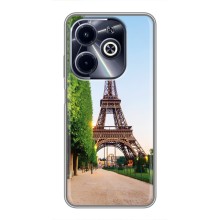 Чохол Ейфелева Вежа Infinix Hot 40i - (AlphaPrint) (Дорога до Парижу)
