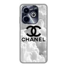 Чехол с Брендами одежды на Инфиникс ХОТ 40i – CHANEL