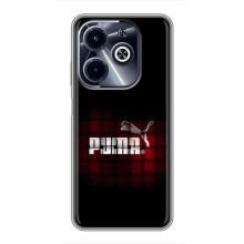 Чехол с Брендами одежды на Инфиникс ХОТ 40i – PUMA стиль
