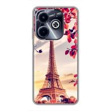 Чехол с Эйфелевой башней на Infinix Hot 40i – Paris photo
