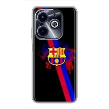 Чехол для Infinix Hot 40i (Барселона) – Лого Барсы