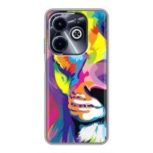 Чохол з картинкою на Infinix Hot 40i – Яскравий Лев