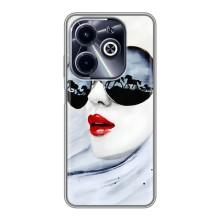 Чохол з картинкою Модні Дівчата Infinix Hot 40i (Любителька коней)