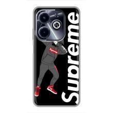 Чехол для Infinix Hot 40i с картинкой Supreme (AlphaPrint)