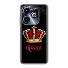 Чехол с Короной Инфиникс ХОТ40 ай - (AlphaPrint) (Корона короля)