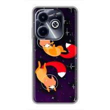 Чехол с Лисичкой для Infinix Hot 40i – Лисы