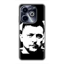 Чохол для Infinix Hot 40i (AlphaPrint - с принтом Зеленського)