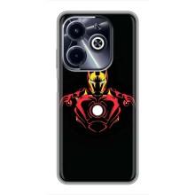 Чехол Супергерой Железный человек на Infinix Hot 40i – Железный человек