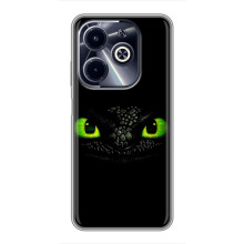 Чохол дракон Беззубик для Infinix Hot 40i – Очі Беззубика