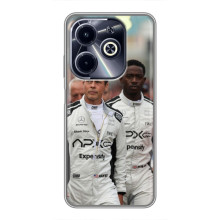 Чехол Формула1 на Infinix Hot 40i – Команда Апекс