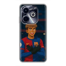 Чехол с футболистом Ламин Ямаль Infinix Hot 40i (Футболист Ямал)