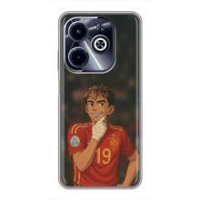 Чехол с футболистом Ламин Ямаль Infinix Hot 40i (Ямаль аниме)